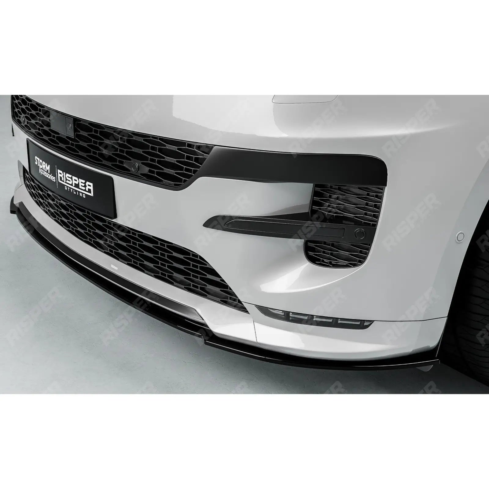 Range Rover Sport L461 2023+ SV Style Front Splitter Lip In Gloss Black