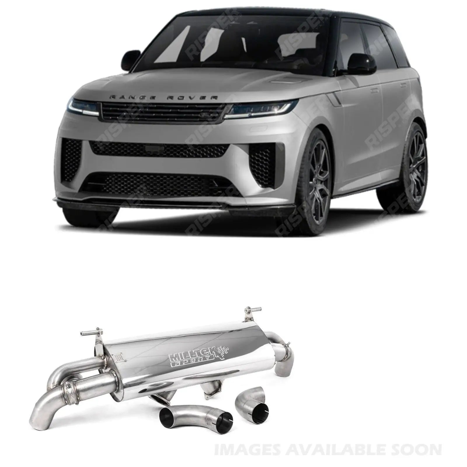 Range Rover Sport SV L461 2023+ SV 4.4 V8 Milltek Sport Cat Back Exhaust System Main image