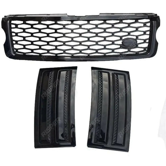 Range Rover Vogue 2013 - 2017 – SVO Grille And Side Fenders Vents Covers In Black