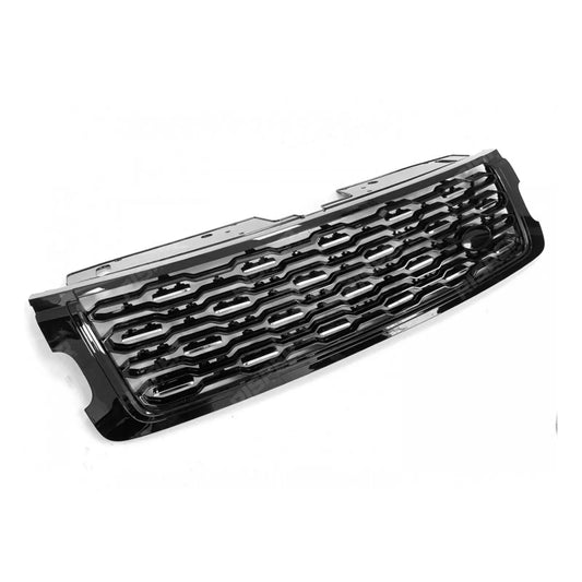 Range Rover Vogue 2018 On – Sva Front Grille Upgrade In Black And Chrome