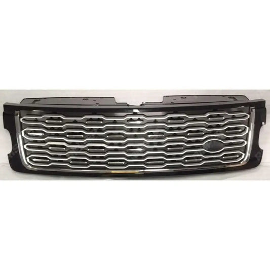 Range Rover Vogue 2018 On – Sva Front Grille Upgrade In Black And Chrome