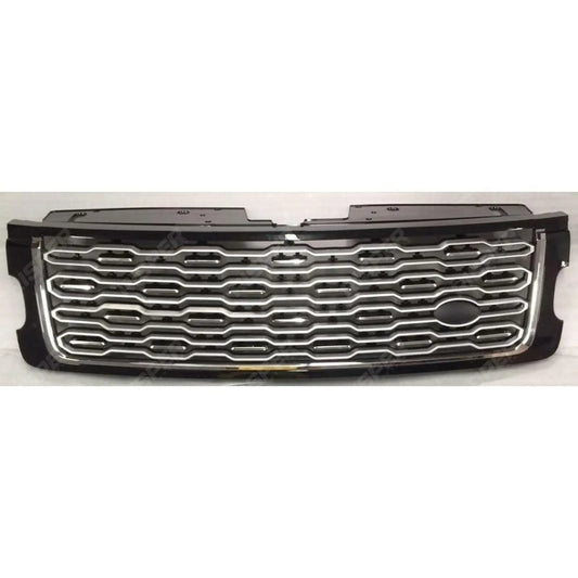 Range Rover Vogue 2018 On – Sva Front Grille Upgrade In Black And Chrome