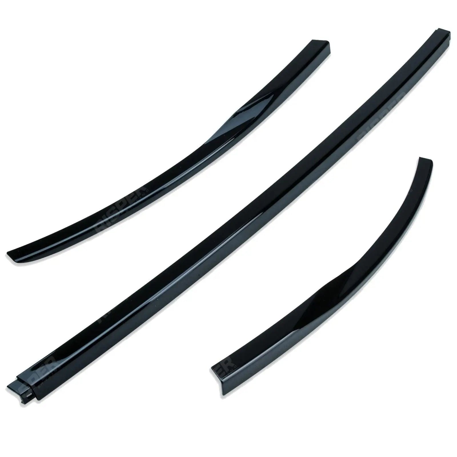 Range Rover Vogue 2018 On Front Bumper Moulding In Gloss Black Main image