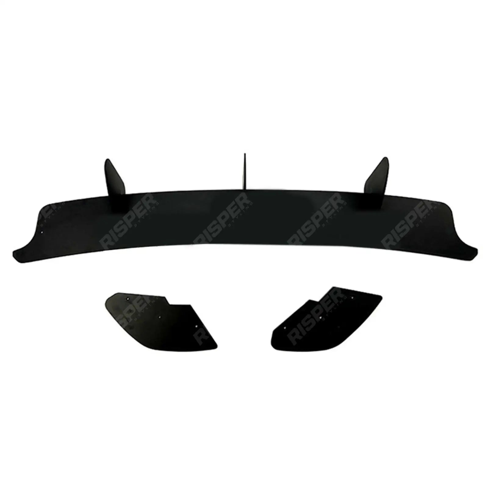 Volkswagen Golf MK6 GTI 2008 - 2013 - Rear Blade Diffuser and Side Splitters in Gloss Black Main image