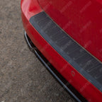 Volkswagen Caddy MK5 2021+ - Rear Bumper Splitter in Gloss Black - Rear Bumper Splitters