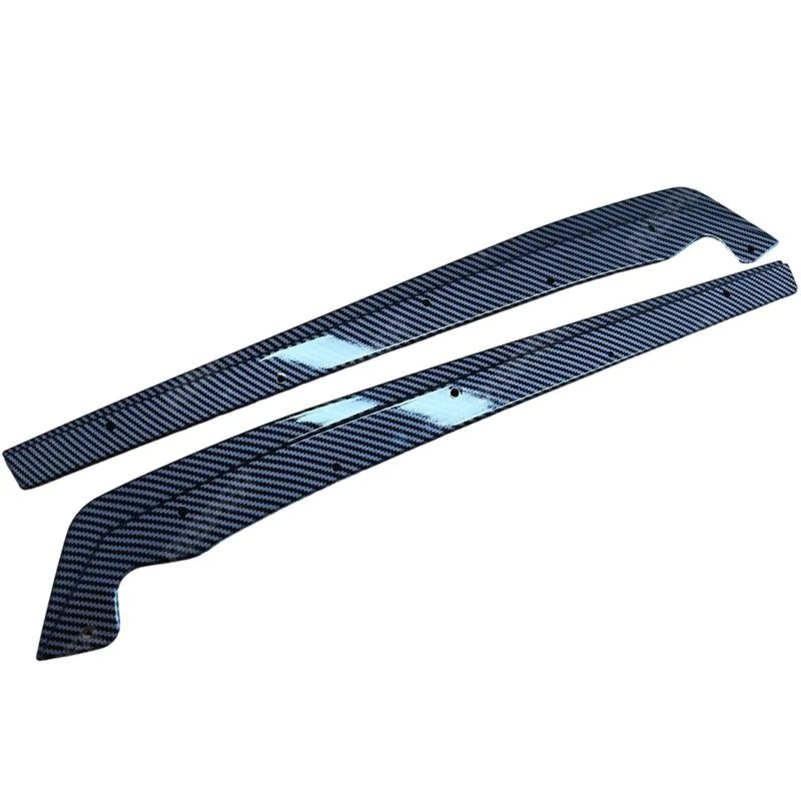 BMW 5 Series G30 G38 M Sport 2018 - 2022 Pre Lci Rear Bumper Splitters In Carbon Look Main image