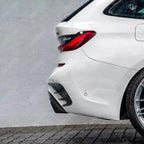 BMW 3 SERIES TOURING G21 2019-2022 REAR BUMPER SPORT VENTS IN GLOSS BLACK Body Trims
