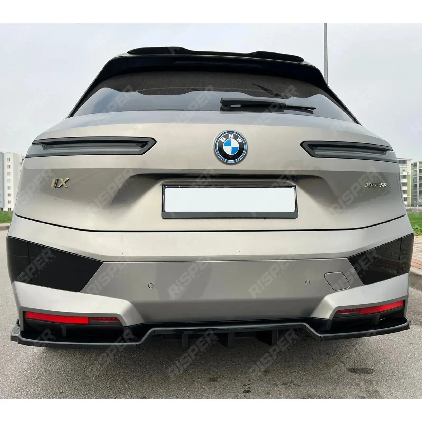 Rear Center Splitter (2PCS) For Bmw IX M Sport I20 2021+ Secondary image
