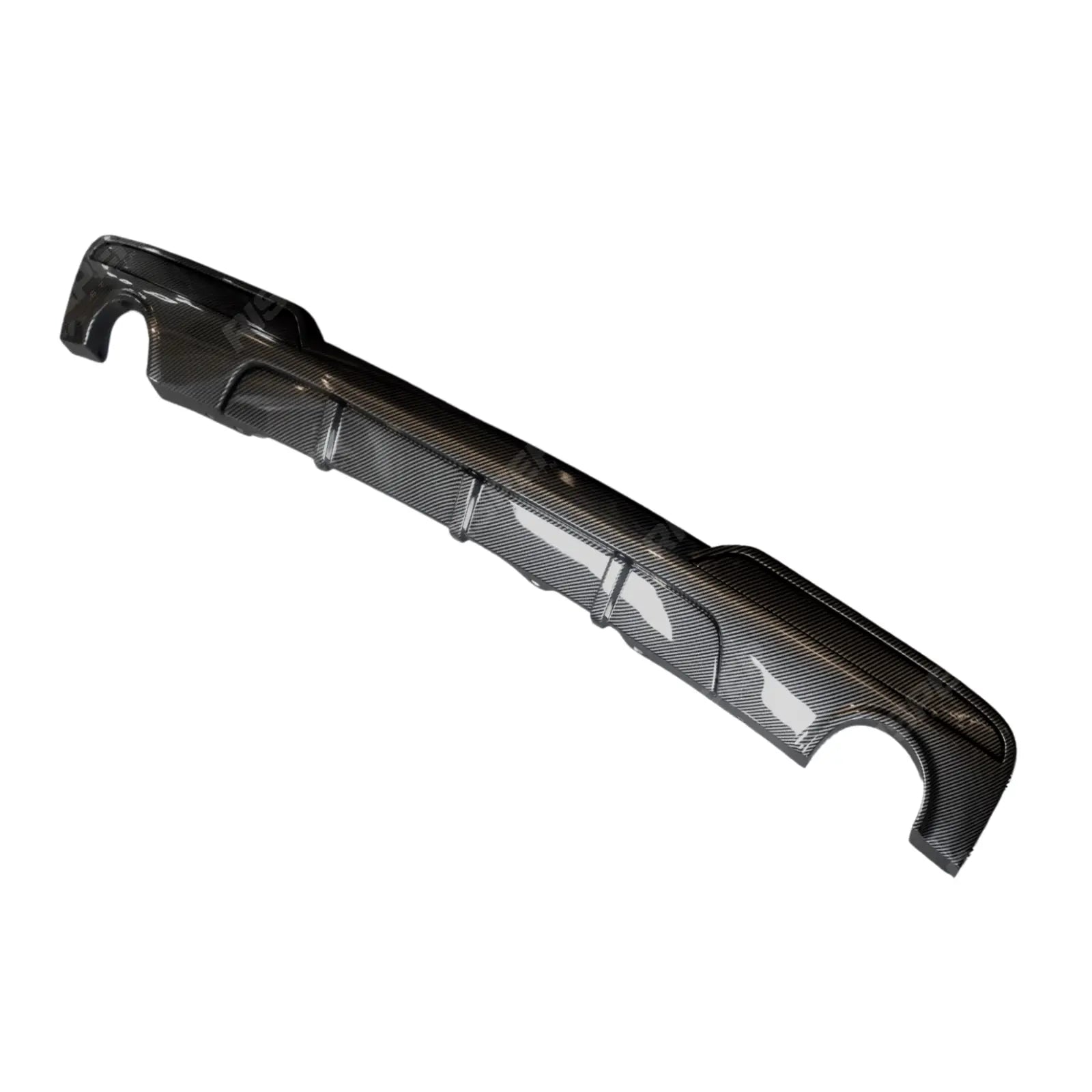 Bmw 5 Series F10 M Sport 2009 - 2017 Rear Diffuser In Carbon Look 0____0 Main image