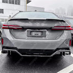 Bmw 5 Series G60 2024 On M Sport Rear Diffuser In Carbon Look