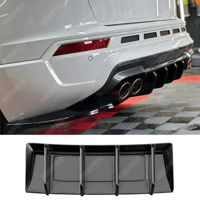 Cupra Ateca Mk1 2018 on Rear Diffuser in Gloss Black - Diffuser