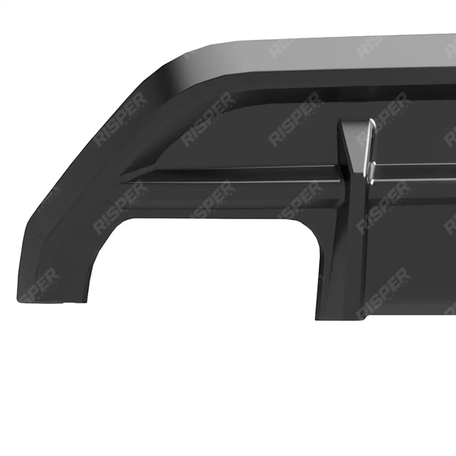 Audi A3 8y 2025 on S-line / S3 Sportback Rear Diffuser in Gloss Black - Diffuser