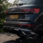 Rear Diffuser in Gloss Black For Audi Q7 S-line 2019+ - Diffuser