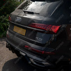 Rear Diffuser in Gloss Black For Audi Q7 S-line 2019+ - Diffuser