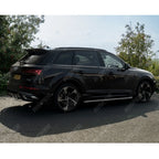 Rear Diffuser in Gloss Black For Audi Q7 S-line 2019+ - Diffuser