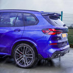 BMW X5 G05 LCI M Sport 2023+ Rear Diffuser In Gloss Black Diffuser