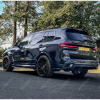 BMW X7 G07 LCI 2023+ Rear Diffuser In Gloss Black - Diffuser