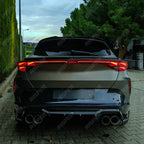 Cupra Formentor MK1 Facelift 2024 On Rear Diffuser In Gloss Black Diffuser