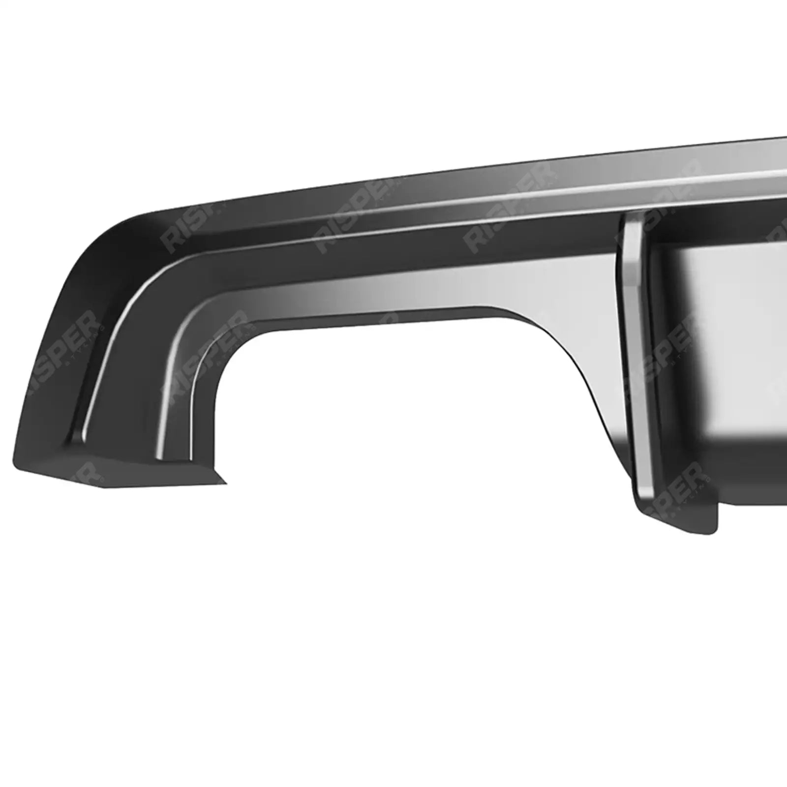 Volkswagen Polo Gti Mk5 2009-2014 Rear Diffuser in Gloss Black - Diffuser