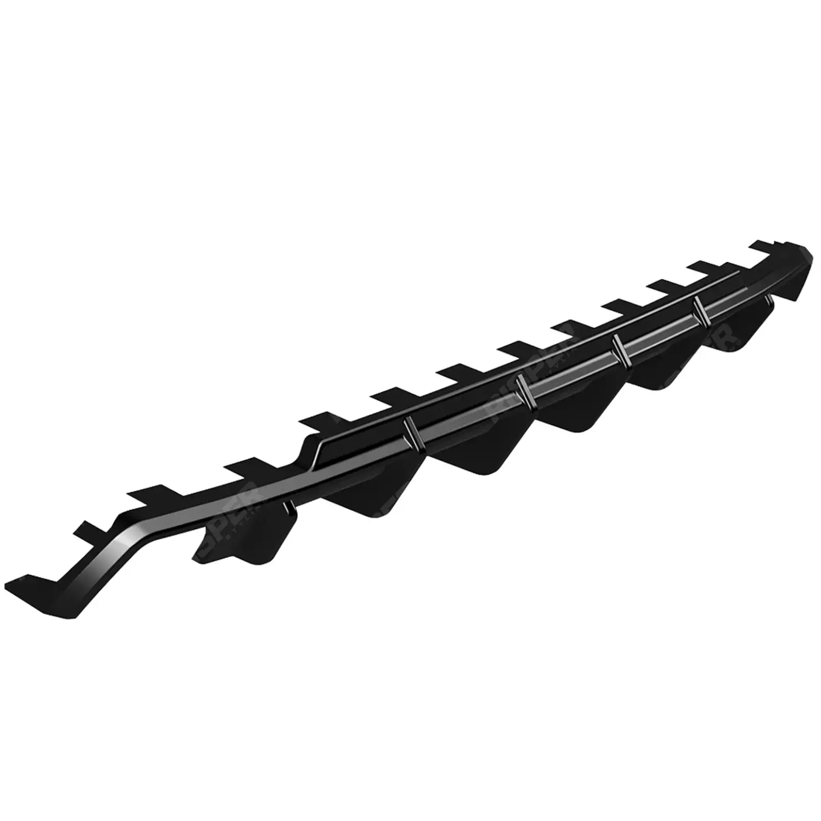 Rear Diffuser in Gloss Black For Volkswagen Sirocco R 2014-2017 - Diffuser