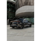 Cupra Leon 2020 On Rear Diffuser In Gloss Black