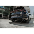 Cupra Leon 2020 On Rear Diffuser In Gloss Black