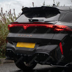 Rear Diffuser & Rear Side Splitters In Gloss Black Cupra Terramar MK1 2025 On - Diffuser