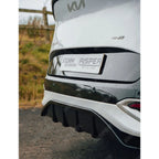 Rear Diffuser & Side Splitters Gloss Black For Kia Sportage MK5 GT Line 2021-2025 - Diffuser