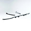 MERCEDES C CLASS W205 AMG LINE 2019-2021 REAR DIFFUSER WITH CORNER SPLITTERS Diffuser