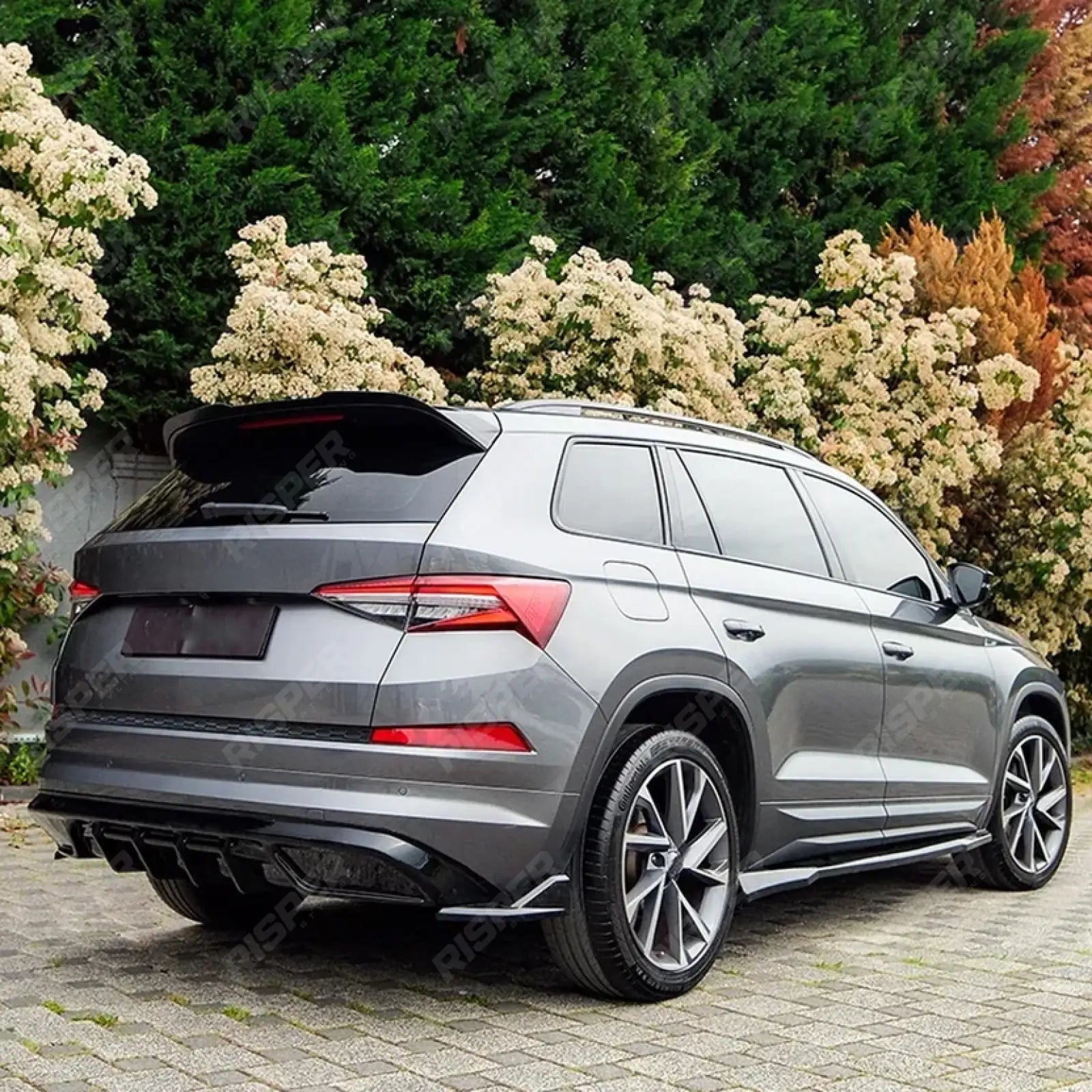 Rear Diffuser For Skoda Kodiaq Sportline Mk1 Facelift 2021-2023 - Diffuser