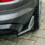 Rear Diffuser With Rear Side Splitters For Skoda Kodiaq Sportline Mk1 Facelift 2021-2023 - Diffuser