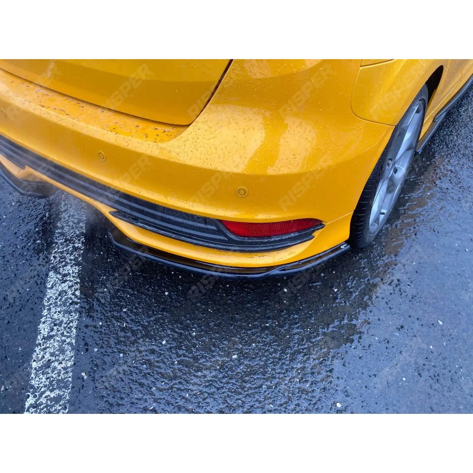 Rear Side Splitters (2PCS) For Ford Focus ST MK3 Facelift 2015-2018 Secondary image