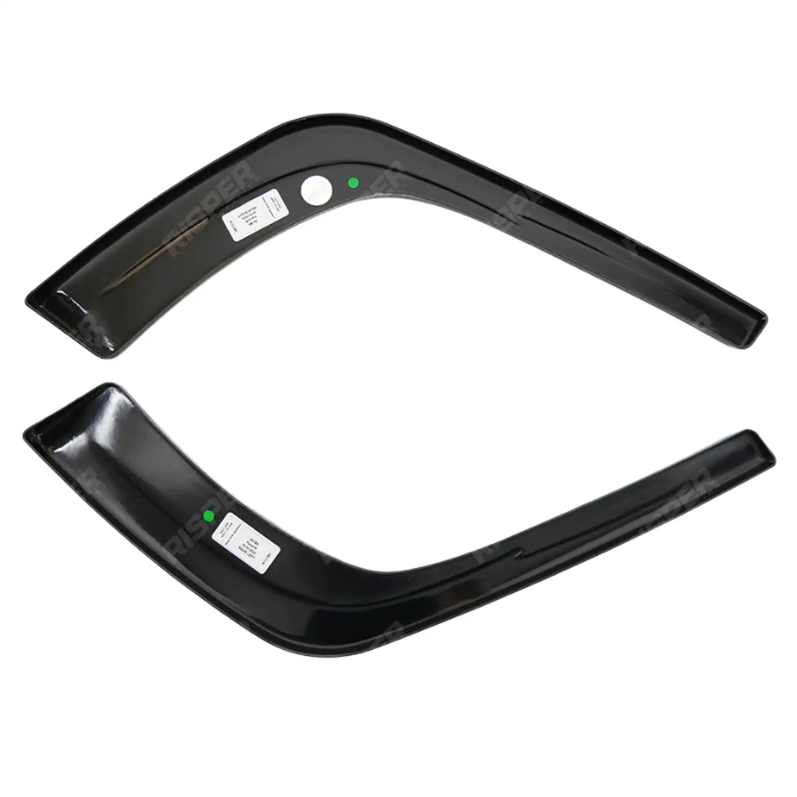 Audi A4 B9 Facelift 2019-2024 Rear Side Splitters In Gloss Black Rear Side Splitters