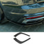 Audi A4 B9 Facelift 2019-2024 Rear Side Splitters In Gloss Black Rear Side Splitters