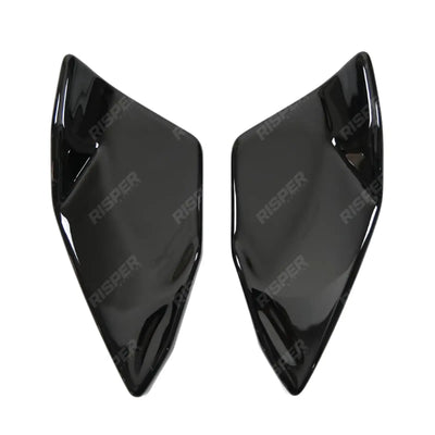 Rear Side Splitters in Gloss Black For Volkswagen Sirocco R 2014-2017 - Rear Bumper Splitters