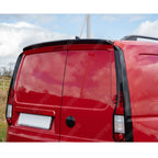 Volkswagen Caddy MK5 2021+ - Rear Spoiler Barn Door in Gloss Black - Rear Spoilers