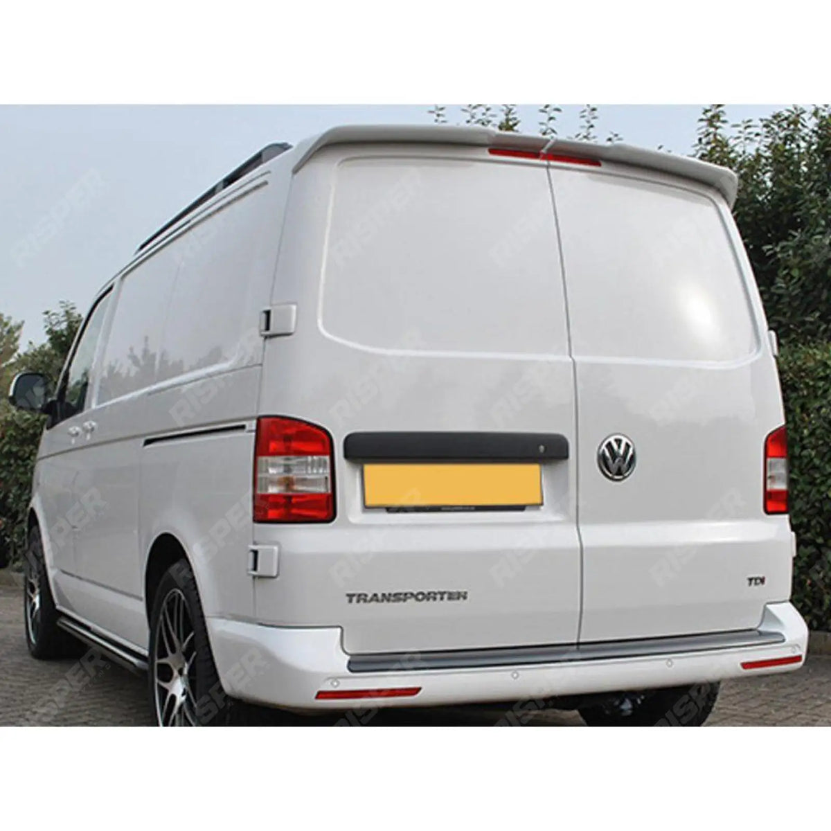 VW Transporter 2003 Onwards – T5 – T6 – Rear Spoiler – Barn Doors Main image