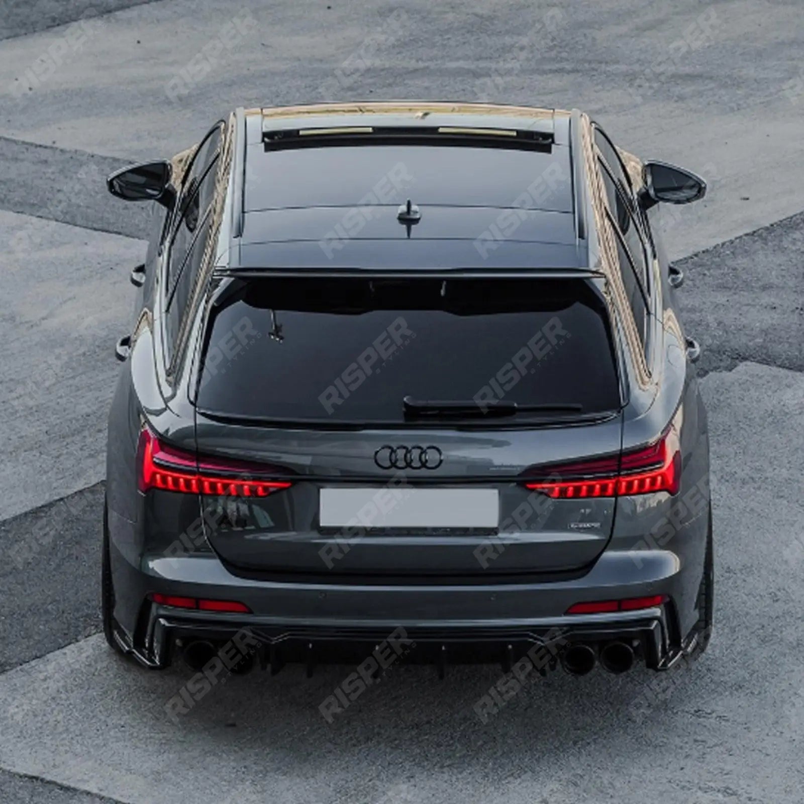 Audi S6 C8 Avant 2019+ Spoiler / Audi A6 C8 S - Line Avant 2018+ Spoiler Main image