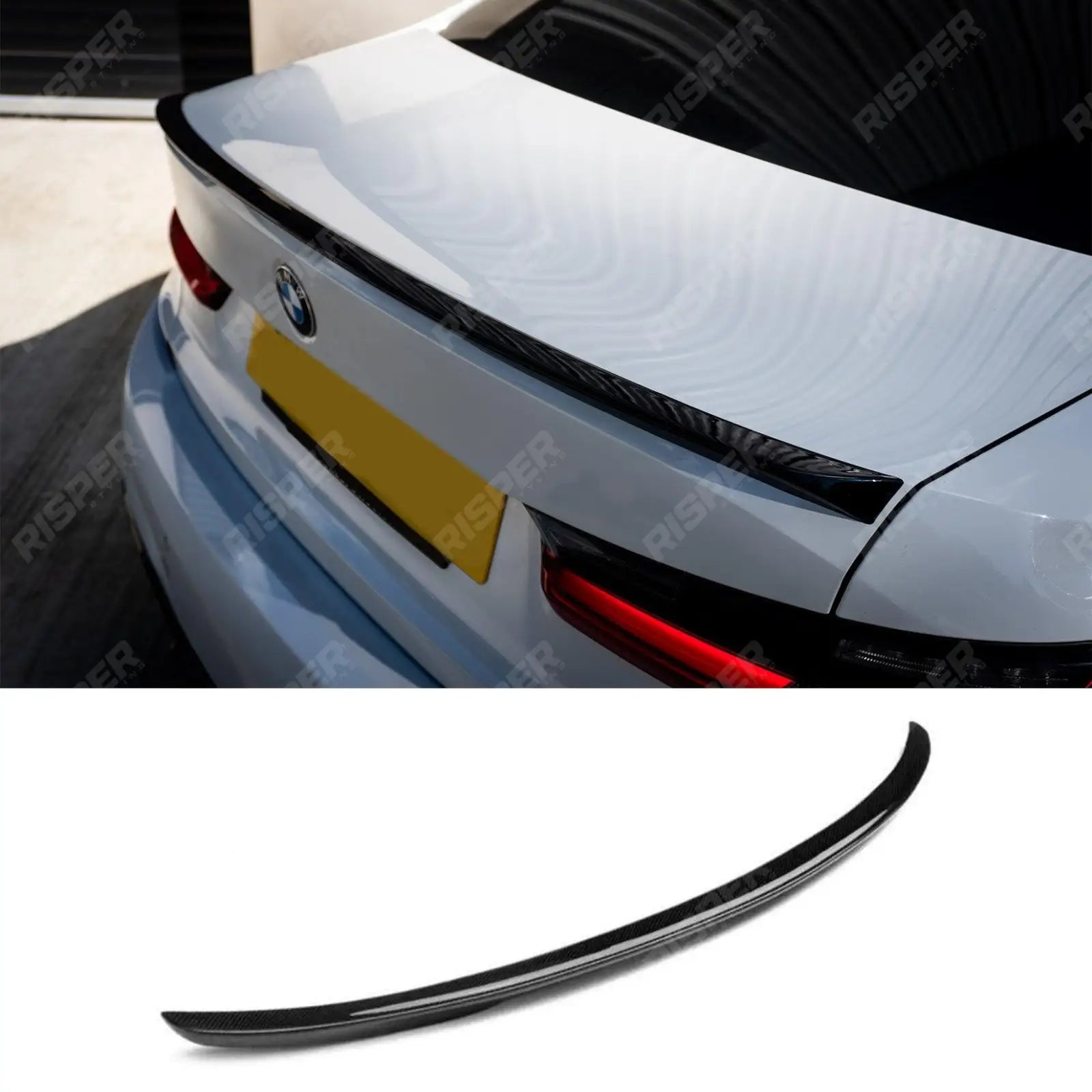 BMW 3 Series G20/G28 M - Performance Rear Spoiler Gloss Black Main image