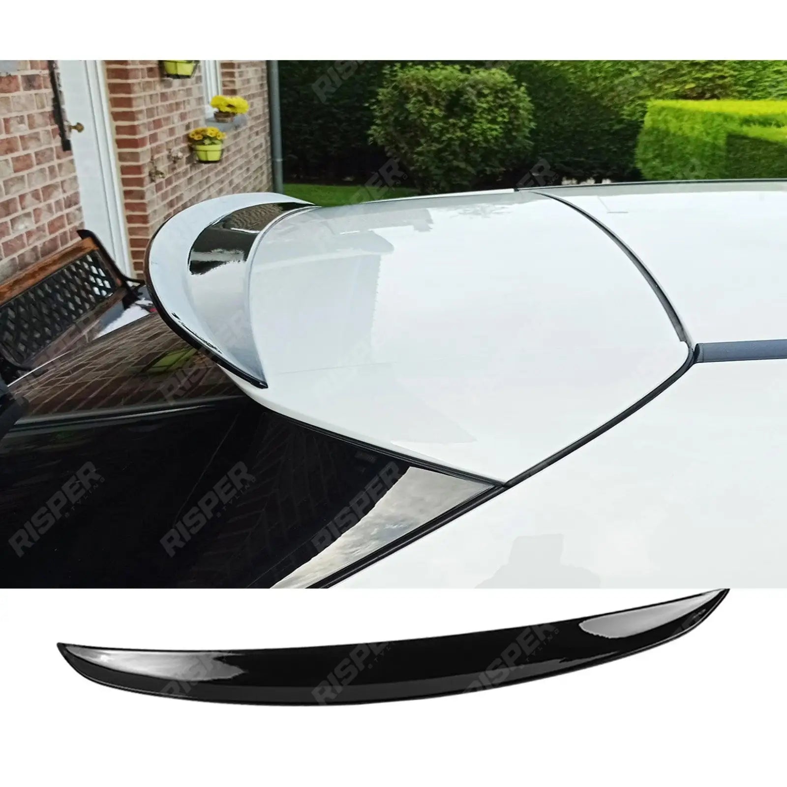 Mercedes A Class W177 2020+ - A35 Amg Style Rear Spoiler - Gloss Black Main image
