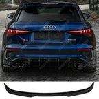 Audi S3/RS3/A3 S-Line 8Y 2020+ Spoiler In Gloss Black Spoiler