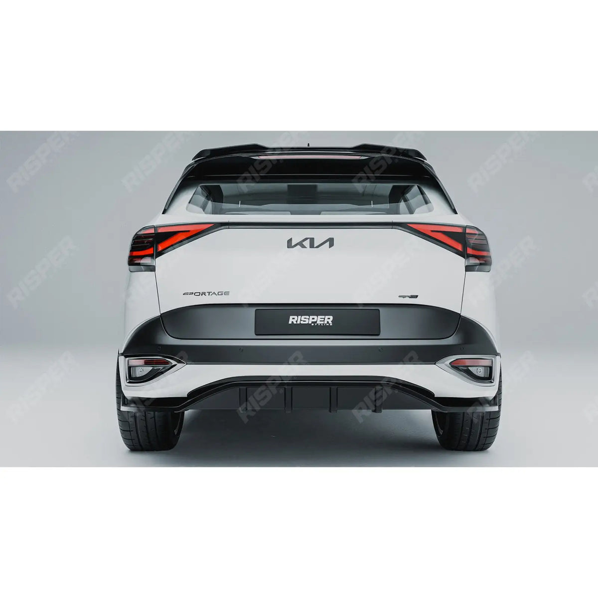 Kia Sportage MK5 GT Line 2021-2025 Rear Spoiler In Gloss Black Aero Kit