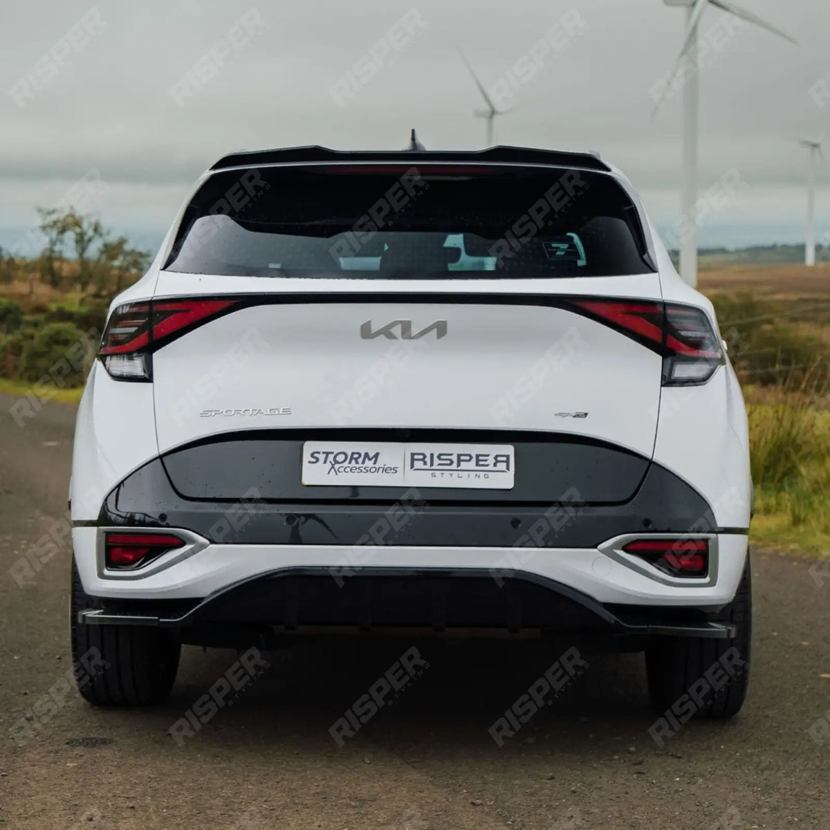 Rear Spoiler In Gloss Black For Kia Sportage MK5 GT Line 2021-2025 - Rear Spoilers