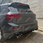 Vw Golf Mk8 2019-2024 Standard Complete Body Kit in Gloss Black - Body Kit