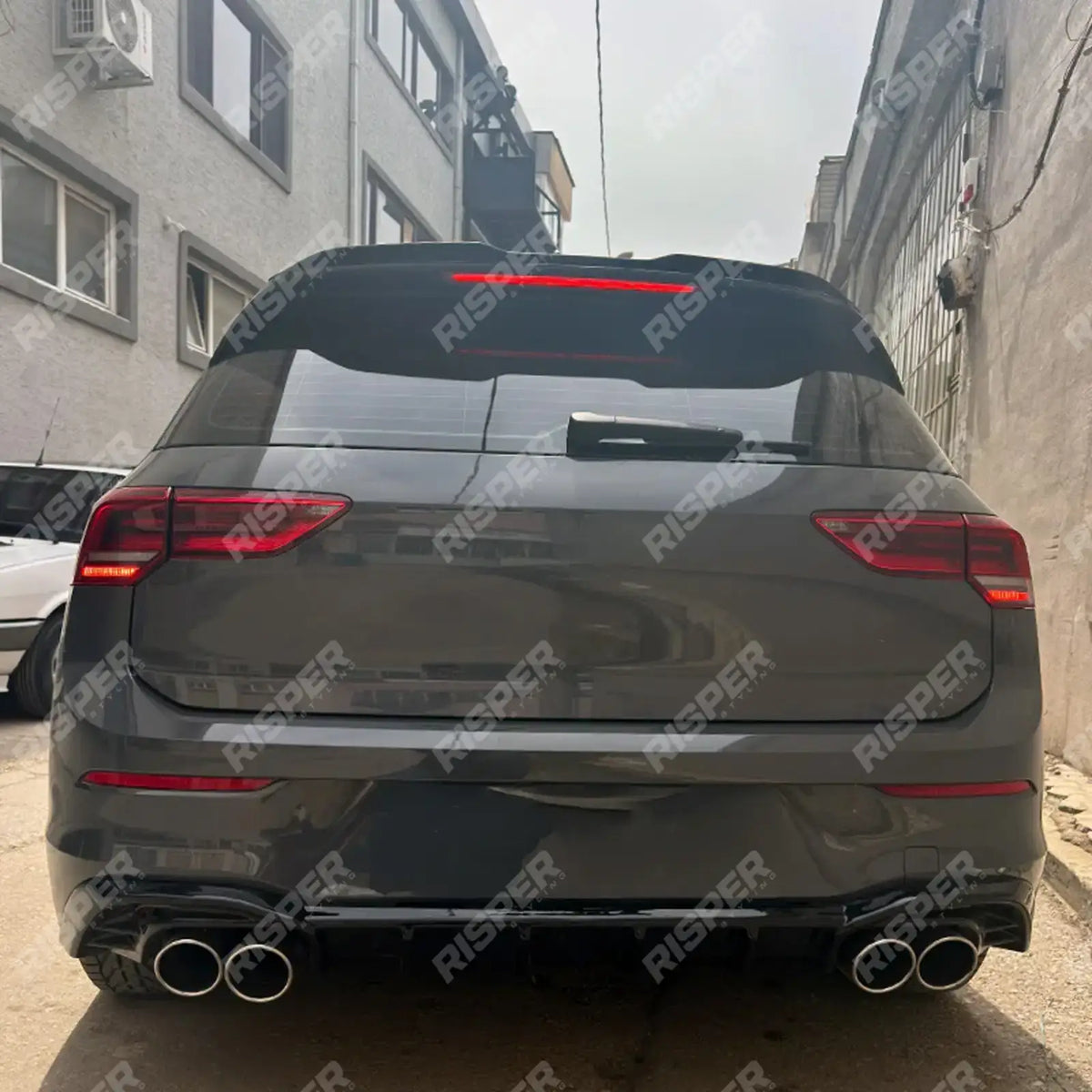Vw Golf Mk8 2019-2024 Standard Complete Body Kit in Gloss Black - Body Kit