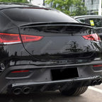 Mercedes GLE Coupe C167 2020+ Rear Spoiler Lip In Gloss Black Spoiler