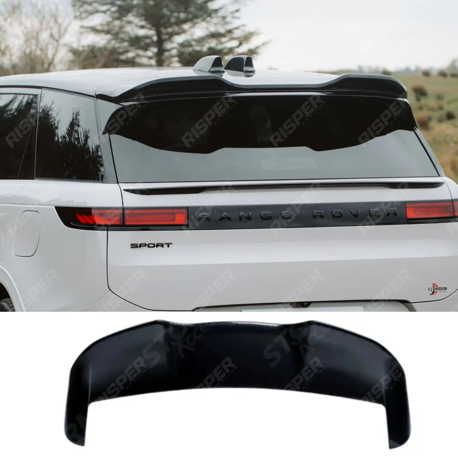 Rear Spoiler Wing By Risper Styling For Range Rover Sport L461 2023+ - Rear Spoilers
