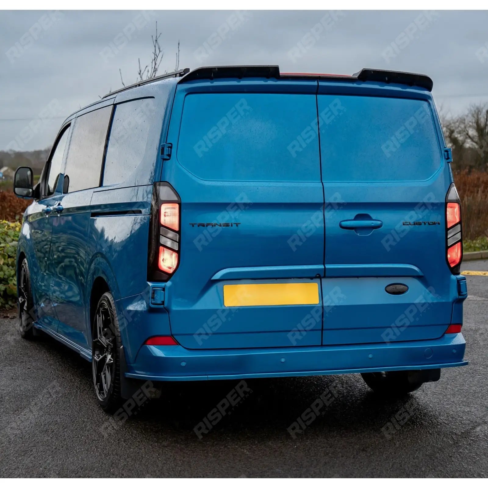 Ford Transit Custom MK2 2024+ Rear Threshold Camera Cover Colour Coded Body Trims