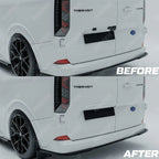 Ford Transit Custom MK2 2024+ Rear Threshold Camera Cover Colour Coded Body Trims
