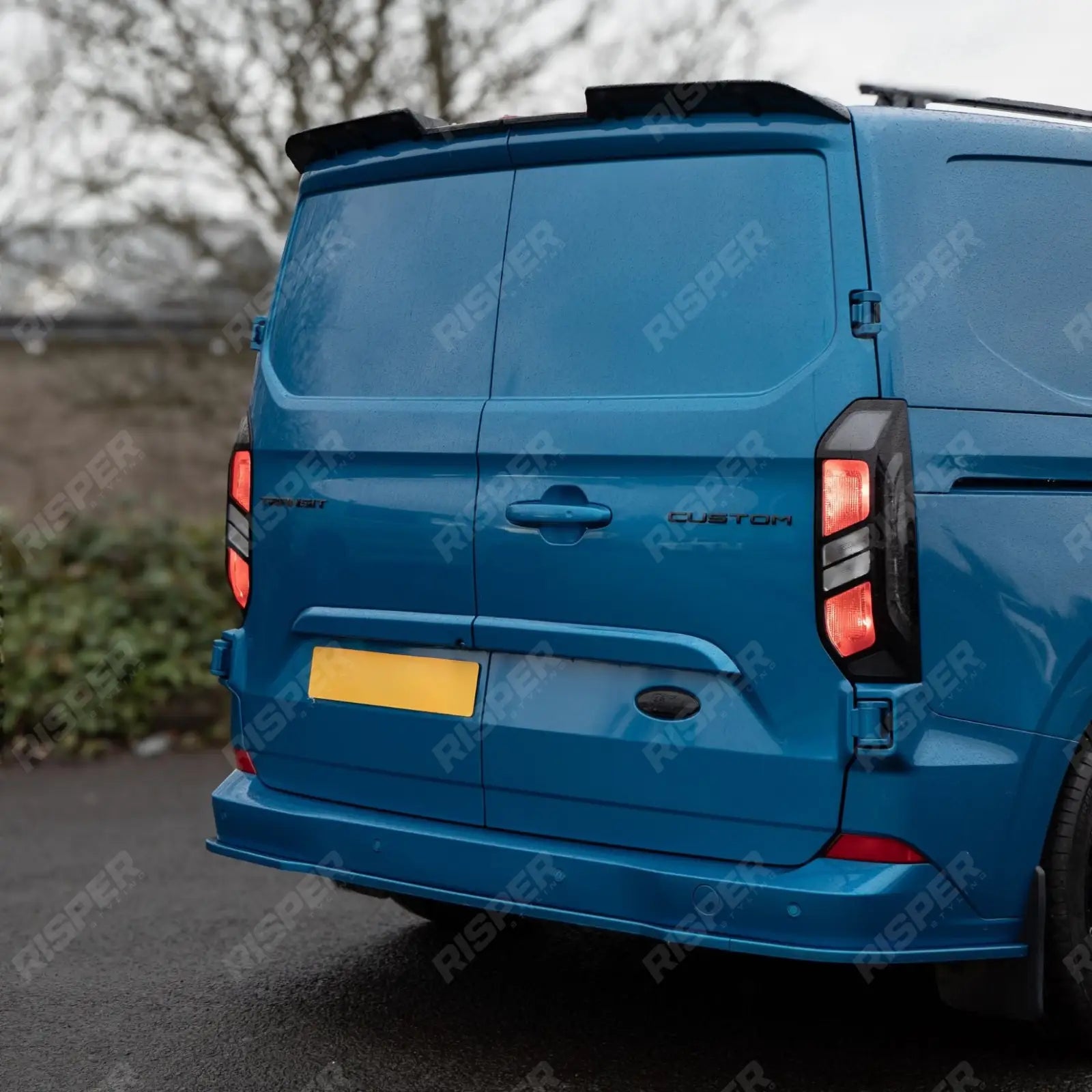 Ford Transit Custom MK2 2024+ Rear Threshold Camera Cover Colour Coded Body Trims